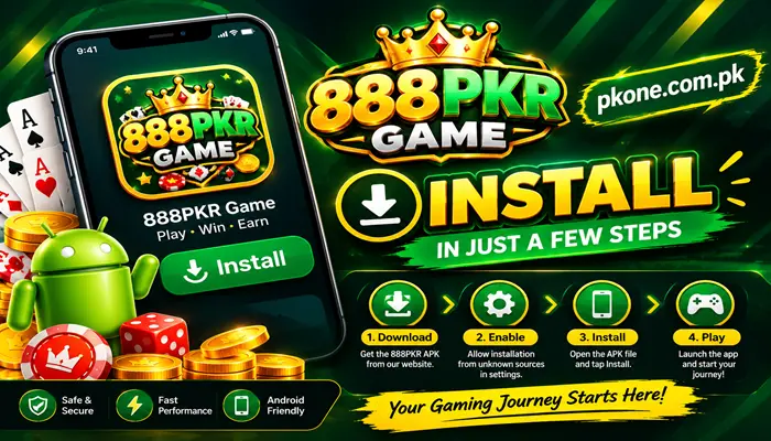 888pkr game install